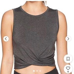 AloYoga Crop Too Gray size medium
